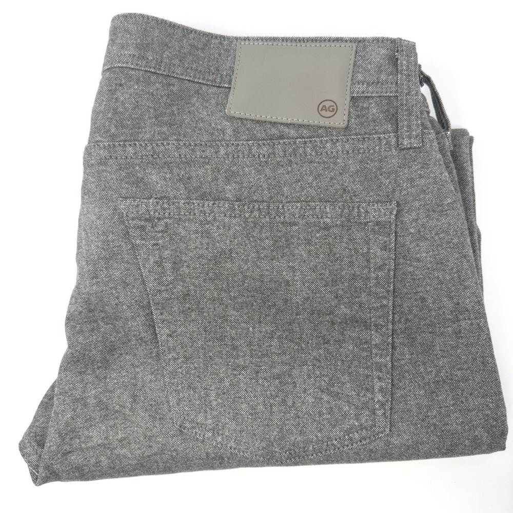 AG Adriano Goldschmied The Tellis Modern Slim Grey Pants Mens 35x28
